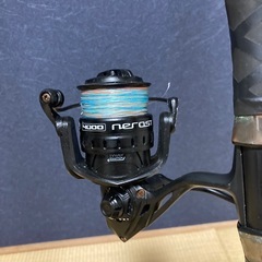 【取り引き決定】シーバスロッド+リール　　2点セットの画像