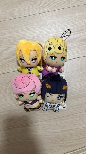 ジョジョの奇妙な冒険 黄金の風 ぬいぐるみ 4体セット