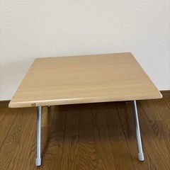 ニトリ　折り畳み座卓デスクの画像