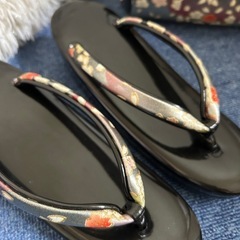 成人式　振袖（着物）用　カバン、草履セットの画像