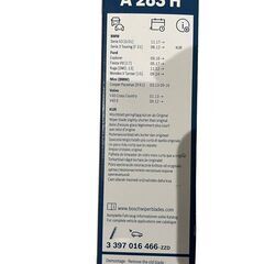 ○【新品未使用】BOSCH ボッシュ 輸入車用フラットワイパーブレード エアロツイン リヤ用 280㎜ A283Hの画像