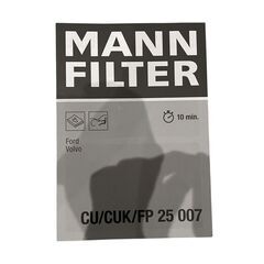 ○【新品未使用】MANN-FILTER マンフィルター 輸入車用 エアコンフィルター/クリーンエアフィルター  CUK25007の画像