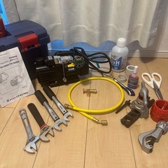 真空ポンプ　レンタル　エアコン