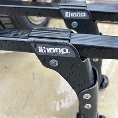 INNO ルーフキャリア スズキ エブリィ用 ベースキャリアセット 中古の画像