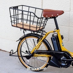 新品　自転車かご　バスケット　前後セットの画像