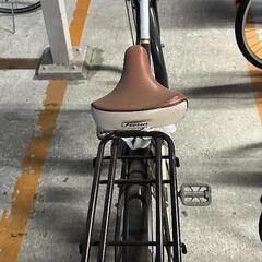 自転車　ママチャリの画像