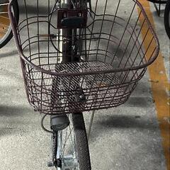 自転車　ママチャリの画像