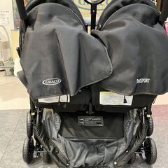【店頭お渡しのみ】未使用✨2人乗りベビーカー　GRACO デュオスポーツの画像