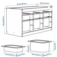 IKEA トロファスト　TROFASTの画像