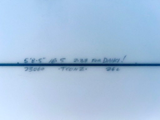 【手渡し可能】CS出場選手使用ボード　クリスギャラガー　SKサーフボード