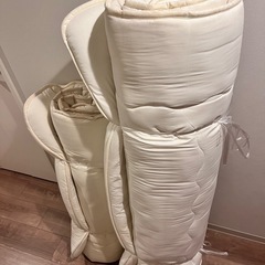 敷布団 ダブル＆シングル　の画像
