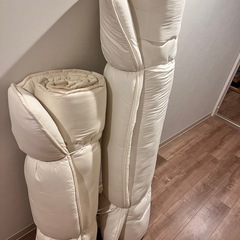 敷布団 ダブル＆シングル　の画像