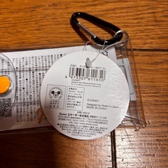 ディズニー　プーさん　クリアマルチケース　カラビナ付きの画像