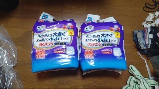 ジュニアサイズ紙パンツ6パックセット