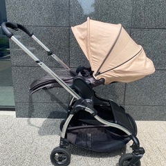 icandy raspberry ベージュ ベビーカーの画像