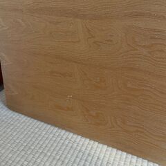 無印良品 旧タイプ ダブルベッド用ヘッドボード（オーク材）茅ヶ崎引き取りの画像