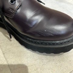 Hawkins sport レディース24.5cm　ダークブラウン レザー ローファーの画像