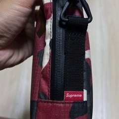 Supremeシュプリーム ネック ポーチ ショルダーバック21SS レッドの画像