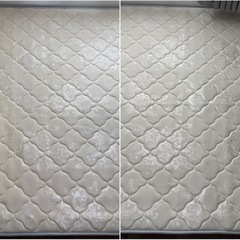 ダブルベッド用　ボンネルコイルマットレスの画像