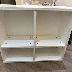 カラーボックス　白　収納　　の画像