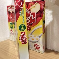 交換可　ぷるるんデザート　フルーチェ　夏休み　食育　知育　りんご　お菓子の画像