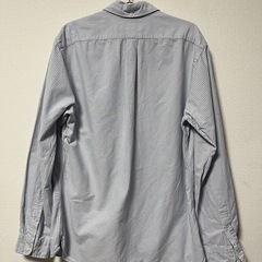 ラルフローレン BDシャツ 長袖 スリムフィット L 青白ストライプの画像