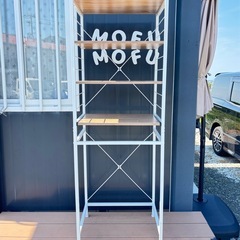 キッチンラック レンジ台 ゴミ箱上ラック 収納棚 レンジラック キッチンボード  幅60cm 高さ170cm の画像