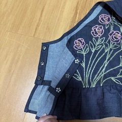 手作り手縫いビスチェの画像