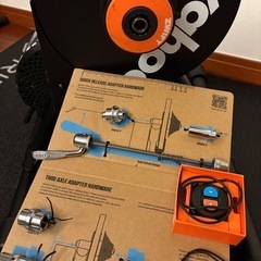 美品！Wahoo ( ワフー ) スマートトレーナー KICKR CORE: Zwift One ( キッカーコア ズイフトワン )の画像