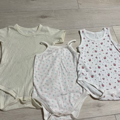 80 ベビー肌着の画像