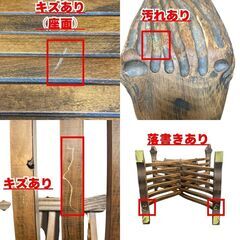 サヴォナローラ チェア イタリア ライオン アンティーク レトロ 折りたたみの画像