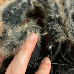 ワークマン　M ファー付レインブーツの画像