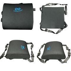 美品 Everlasting Comfort 低反発 サポート クッション 背中の画像