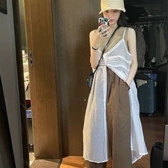 【新品】タグ付き  レースキャミワンピースの画像