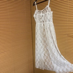 【新品】タグ付き  レースキャミワンピースの画像