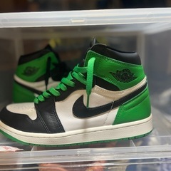 ナイキ ジョーダン1 Nike Air JORDAN1 Retro High OG Lucky Greenの画像