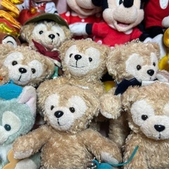 まとめ　ディズニーランド　ディズニーシー　ミッキー　ミニー　ぬいぐるみ　48点の画像
