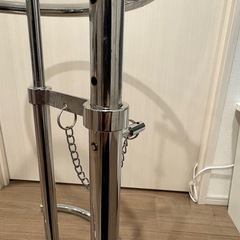 ガラステーブル　サイドテーブルの画像