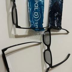 3d眼鏡　4dx 映画館　３つセットの画像