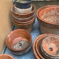 無料 　植木鉢  盆栽鉢  大量  セットの画像