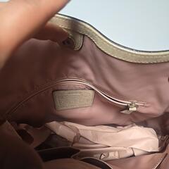 COACHチェーンストラップバッグの画像