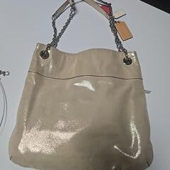 COACHチェーンストラップバッグの画像