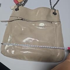 COACHチェーンストラップバッグの画像