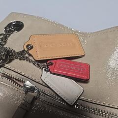 COACHチェーンストラップバッグの画像