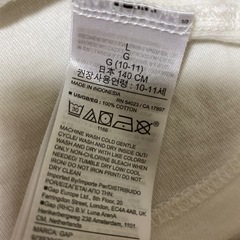 無料！！GAPのTシャツの画像