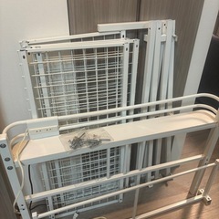 ニトリ シングルベッド マットレス付の画像