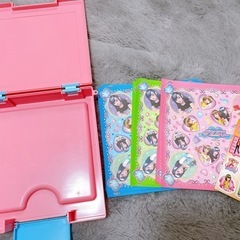 オシャレ魔女ラブandベリー 折り紙＆シール＆ケース セットの画像