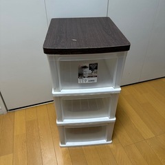 3段収納ケースの画像