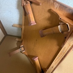 自宅保管品！ローテーブルの画像