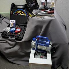 【サポート付】エアコン(家庭用と車) DIY 設置用機材レ…
